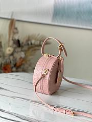 Kitlife Louis Vuitton Petite Boite Chapeau Crocodile Handbag Pink - M43514 - 17.5 x 16.5 x 7.5 cm - 3
