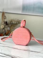 Kitlife Louis Vuitton Petite Boite Chapeau Crocodile Handbag Nude Pink - M43514 - 17.5 x 16.5 x 7.5 cm - 2