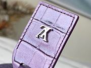 Kitlife Louis Vuitton Petite Boite Chapeau Crocodile Handbag Purple - M43514 - 17.5 x 16.5 x 7.5 cm - 6