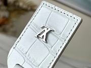 Kitlife Louis Vuitton Petite Boite Chapeau Crocodile Handbag White - M43514 - 17.5 x 16.5 x 7.5 cm - 5