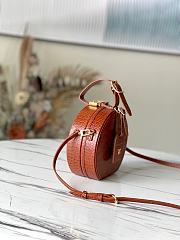Kitlife Louis Vuitton Petite Boite Chapeau Crocodile Handbag Brown - M43514 - 17.5 x 16.5 x 7.5 cm - 6