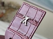 Kitlife Louis Vuitton Petite Boite Chapeau Crocodile Handbag Burgundy - M43514 - 17.5 x 16.5 x 7.5 cm - 6