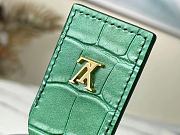 Kitlife Louis Vuitton Petite Boite Chapeau Crocodile Handbag Green - M43514 - 17.5 x 16.5 x 7.5 cm - 4