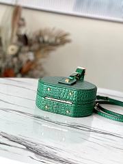 Kitlife Louis Vuitton Petite Boite Chapeau Crocodile Handbag Green - M43514 - 17.5 x 16.5 x 7.5 cm - 2