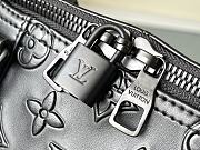 Kitlife Louis Vuitton Keepall Keepall Bandoulière 50 Travel Bag Black Embossed classic Monogram - M57963  - 50 x 29 x 22 cm - 5