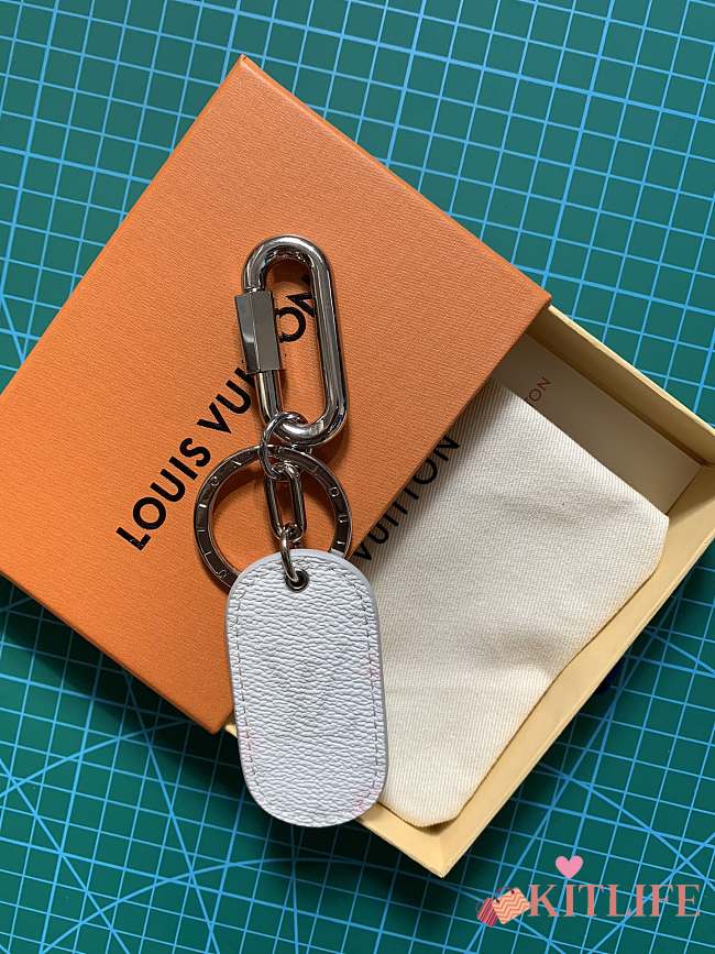 Kitlife Louis Vuitton Key Holder Military Tab White - M67778  - 1
