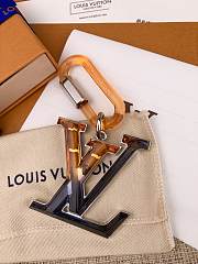 Kitlife Louis Vuitton Key Holder and Bag Charm Plexi Gradient Orange/Blue - 1
