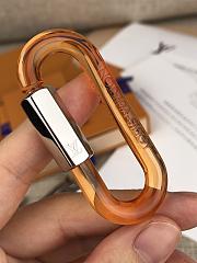 Kitlife Louis Vuitton Key Holder and Bag Charm Plexi Gradient Orange/Blue - 6