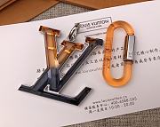 Kitlife Louis Vuitton Key Holder and Bag Charm Plexi Gradient Orange/Blue - 4
