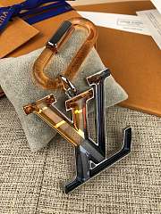 Kitlife Louis Vuitton Key Holder and Bag Charm Plexi Gradient Orange/Blue - 3