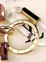 Kitlife Louis Vuitton Key Holder and Bag Charm Plexi Gradient Purple - 2