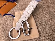 Kitlife Louis Vuitton Key Holder and Bag Charm Harness Dragonne White - MP2293 - 5