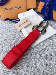 Kitlife Louis Vuitton Key Holder and Bag Charm Harness Dragonne Red - MP2293 - 1