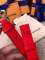 Kitlife Louis Vuitton Key Holder and Bag Charm Harness Dragonne Red - MP2293 - 6