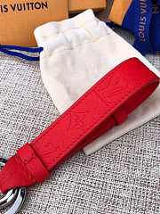 Kitlife Louis Vuitton Key Holder and Bag Charm Harness Dragonne Red - MP2293 - 3