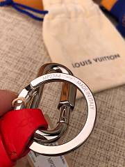 Kitlife Louis Vuitton Key Holder and Bag Charm Harness Dragonne Red - MP2293 - 2