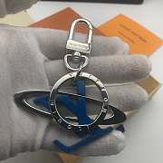 Kitlife Louis Vuitton Key Holder and Bag Charm Star Sky Shape In Blue - 3