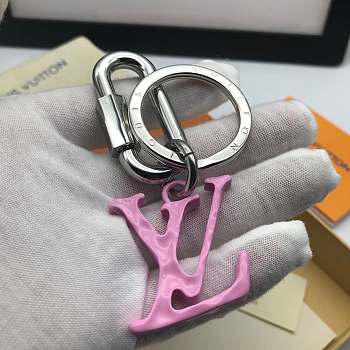 Kitlife Louis Vuitton Key Holder and Bag Charm L-shaped buckle Pink - MP2364