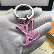 Kitlife Louis Vuitton Key Holder and Bag Charm L-shaped buckle Pink - MP2364 - 2