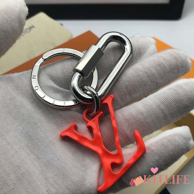 Kitlife Louis Vuitton Key Holder and Bag Charm L-shaped buckle Red - MP2364 - 1