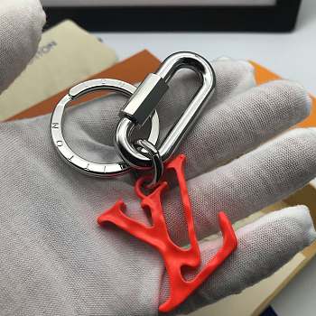 Kitlife Louis Vuitton Key Holder and Bag Charm L-shaped buckle Red - MP2364