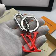 Kitlife Louis Vuitton Key Holder and Bag Charm L-shaped buckle Red - MP2364 - 2