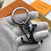 Kitlife Louis Vuitton Key Holder and Bag Charm L-shaped buckle Black - MP2364 - 2