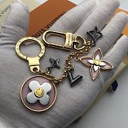 Kitlife Louis Vuitton Key Holder and Bag Charm Sans Blooming Flower Chain - M68460 - 4