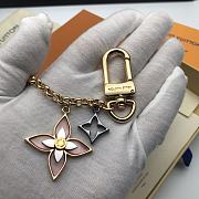 Kitlife Louis Vuitton Key Holder and Bag Charm Sans Blooming Flower Chain - M68460 - 2