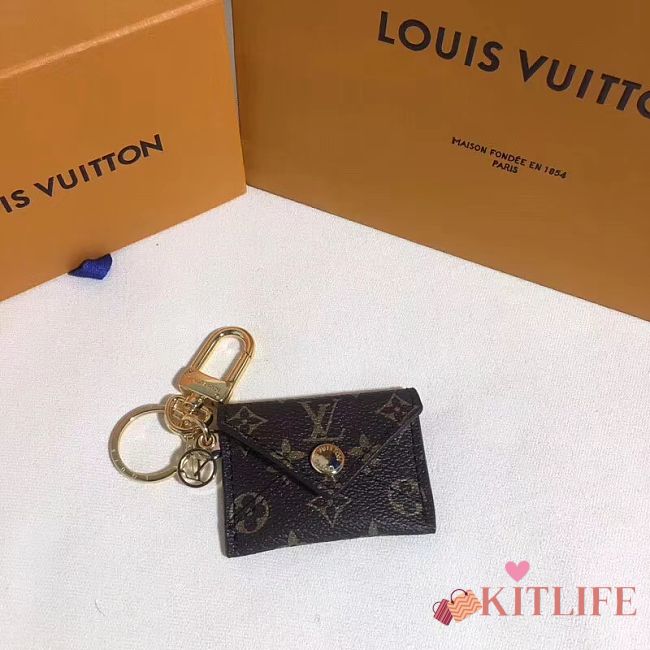 Kitlife Louis Vuitton Key Holder Small Coin Purse Keychain Presbyopia - M69003 - 1
