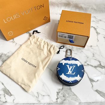 Kitlife Louis Vuitton LV Escale Headphone Box In Blue - 6.5 x 3.5 x 6.5 cm