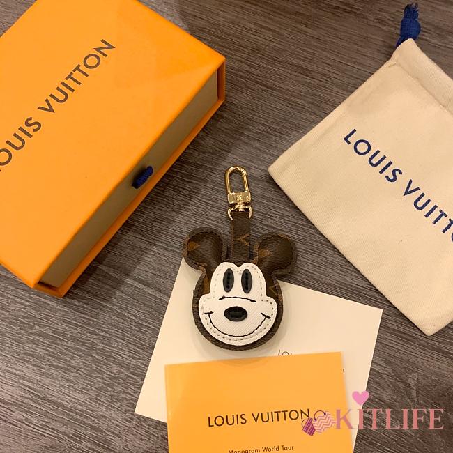 Kitlife Louis Vuitton Key Holder and Bag Charm Mickey  - 1
