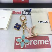 Kitlife Louis Vuitton Key Holder and Bag Charm Fleur De MNG Do Blue – M67119 - 1