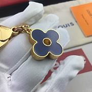 Kitlife Louis Vuitton Key Holder and Bag Charm Fleur De MNG Do Blue – M67119 - 5