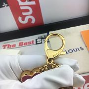 Kitlife Louis Vuitton Key Holder and Bag Charm Fleur De MNG Do Powder – M67119 - 5