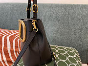 Kitlife Valentino V Logo Bucket Bag Black – 1122 - 20x19x12cm - 3