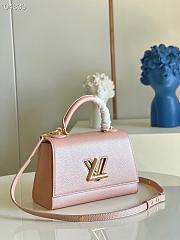 Kitlife Louis Vuitton Twist Lock In Taurillon Leather Handbag Powder Pink – M57093 - 17.0 x 25.0 x 11.0 cm - 6