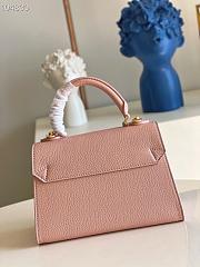 Kitlife Louis Vuitton Twist Lock In Taurillon Leather Handbag Powder Pink – M57093 - 17.0 x 25.0 x 11.0 cm - 3