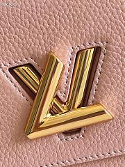 Kitlife Louis Vuitton Twist Lock In Taurillon Leather Handbag Powder Pink – M57093 - 17.0 x 25.0 x 11.0 cm - 2