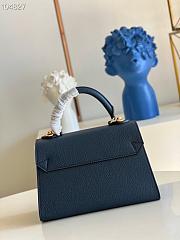 Kitlife Louis Vuitton Twist Lock In Taurillon Leather Handbag Navy Blue – M57093 - 17.0 x 25.0 x 11.0 cm - 4