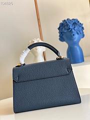 Kitlife Louis Vuitton Twist Lock In Taurillon Leather Handbag Navy Blue – M57090 - 29 x 21 x 12 cm - 3