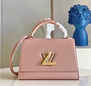 Kitlife Louis Vuitton Twist Lock In Taurillon Leather Handbag Powder Pink – M57090 - 29 x 21 x 12 cm - 1