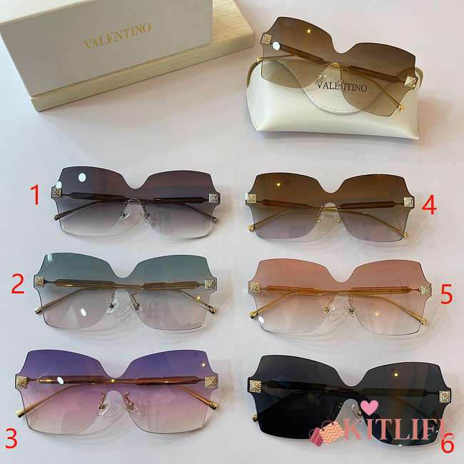 Kitlife Valentino Sunglasses Swarovski diamond – VA2049 – Size 58-17-145 - 1