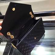 Kitlife YSL Envelope Large Black Gold Hardware – 32cm x 20cm x 8.5cm - 2