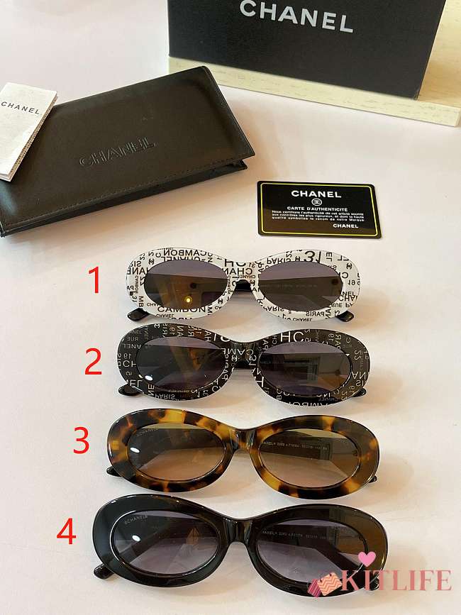 Kitlife Chanel Sunglasses – 2262 – Size 52-19-145 - 1