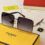 Kitlife Fendi Sunglasses Chain Earring Pendant  – FF0512 – Size: 61-16-140 - 2