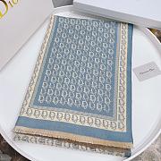 Kitlife Dior Scarf Double-sided Blue – 180x70 cm - 1