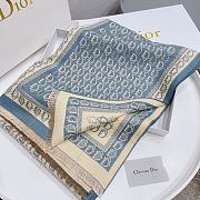 Kitlife Dior Scarf Double-sided Blue – 180x70 cm - 3