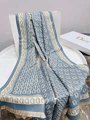 Kitlife Dior Scarf Double-sided Blue – 180x70 cm - 2