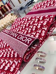 Kitlife Dior Scarf Presbyopic Red – 30x190 cm - 5